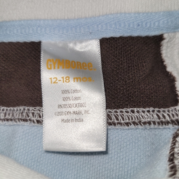 💙 Vintage Gymboree Plaid For Spring Colour Block Pique Golf Shirt Toddler Boys - Picture 3 of 4